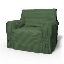 IKEA - Multi Fit Armchair Cover Large, Palm Green, Corduroy - Bemz