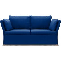 IKEA - Backsälen 2 seater sofa, Lapis Blue, Velvet - Bemz