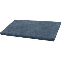 IKEA - Bänkkamrat Cushion Cover 90x50x3,5 cm , Mineral Blue, Velvet - Bemz