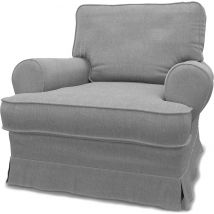 IKEA - Barkaby Armchair Cover (Small model), Graphite, Linen - Bemz