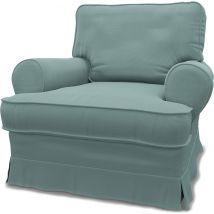 IKEA - Barkaby Armchair Cover (Small model), Mineral Blue, Cotton - Bemz