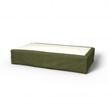 Bed Skirt, Moss Green, Bouclé & Texture - Bemz