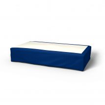 Bed Skirt, Lapis Blue, Velvet - Bemz