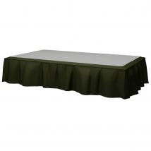 Bed Skirt, Moss, Velvet - Bemz
