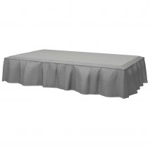 Bed Skirt, Graphite, Linen - Bemz