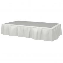 Bed Skirt, Optic White, Linen - Bemz