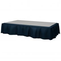 Bed Skirt, Midnight, Velvet - Bemz
