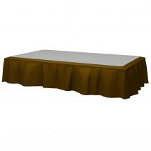 Bed Skirt, Turmeric, Velvet - Bemz