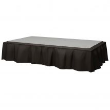 Bed Skirt, Licorice, Velvet - Bemz