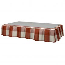 Bed Skirt, Terracotta, Linen - Bemz