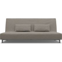 IKEA - Beddinge Sofa Bed Cover, Greige, Bouclé & Texture - Bemz