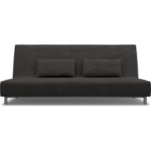IKEA - Beddinge Sofa Bed Cover, Espresso, Linen - Bemz