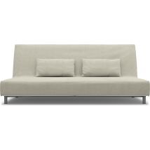 IKEA - Beddinge Sofa Bed Cover, Natural, Linen - Bemz
