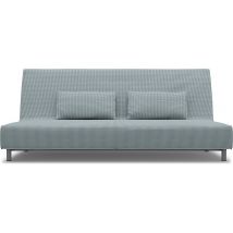 IKEA - Beddinge Sofa Bed Cover, Sky Blue, Cotton - Bemz