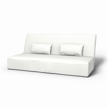 IKEA - Beddinge Sofa Bed Cover, Absolute White, Linen - Bemz