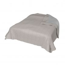 Bedspread, Silver Grey, Cotton - Bemz