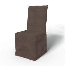 IKEA - Multi Fit Dining Chair Cover, Cocoa, Linen - Bemz