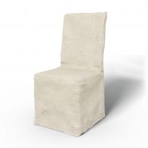 IKEA - Multi Fit Dining Chair Cover, Ecru, Bouclé & Texture - Bemz