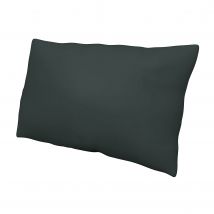 IKEA - Cushion Cover Ektorp 40x70 cm, Graphite Grey, Cotton - Bemz