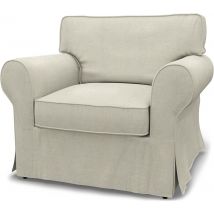 IKEA - Ektorp Armchair Cover, Natural, Linen - Bemz
