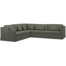 IKEA - FÄRLÖV CORNER SOFA COVER (2+3), Rosemary, Linen - Bemz
