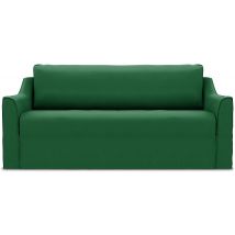 Färlöv 2 seater sofa cover, Abundant Green, Velvet - Bemz