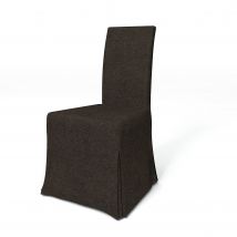 IKEA - Harry Dining Chair Cover, Graphite Grey, Cotton - Bemz