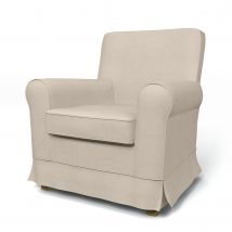 IKEA - Jennylund Armchair Cover, Parchment, Linen - Bemz
