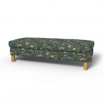 IKEA - Karlanda Bench Cover, Blomsterhav Dark, BEMZ x BORÅSTAPETER COLLECTION - Bemz