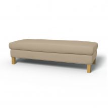 IKEA - Karlanda Bench Cover, Oyster, Velvet - Bemz