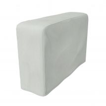 IKEA - Karlstad Armrest Protectors (One pair), Silver Grey, Linen - Bemz
