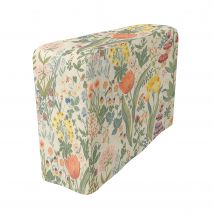 IKEA - Karlstad Armrest Protectors (One pair), Blomsterhav Light, BEMZ x BORÅSTAPETER COLLECTION - Bemz