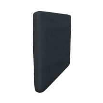 IKEA - Söderhamn Armrest Cover, Graphite Grey, Linen - Bemz