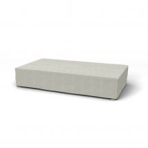 Daybed Cover, Silver Grey, Cotton - Bemz