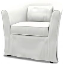 IKEA - Tullsta Armchair Cover, Absolute White, Linen - Bemz