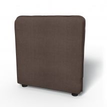 IKEA - Vallentuna Armrest Cover (80x60x13cm), Cocoa, Linen - Bemz