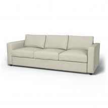 IKEA - Vimle 3 Seater Sofa Cover, Natural, Linen - Bemz