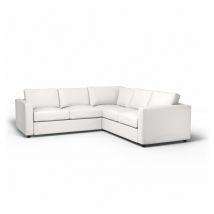 IKEA - Vimle Corner Sofa Cover (2+2), Soft White, Linen - Bemz