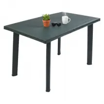 Ozello, Tavolo da Esterno 6 Posti Made in Italy, 126x76x72h cm Verde