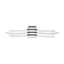 Plafoniera Moderna Roncade Led Alluminio Cromo H4,5Cm