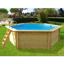 Piscina in legno "Hawai" - 4,10 x 1,18 m