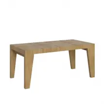 Tavolo allungabile 120/224x90 cm Naxy Premium colore quercia natura