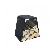 Portalegna Cima in acciaio - Made in Italy