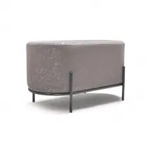 LIPSIA LETHERETTE - Pouf ovale in letherette