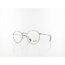 Ray Ban Round Metal RX3447V 2620 50 matte gunmetal