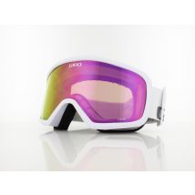 Giro Stomp 008 white wordmark / amber pink