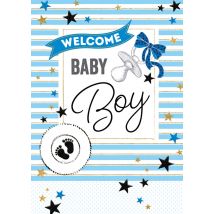 TMS | Geboortekaart | Jongen | Speen | Giant Card