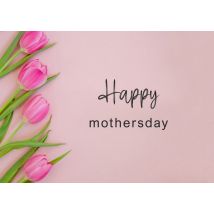 Photoflash | Moederdagkaart | tulpen | Giant Card