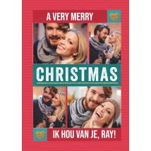 Studio Sundae | Kerstkaart | fotokaart | met naam | Giant Card