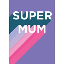 Mifkins | Natalie Alex | Verjaardagskaart | Super mum | Large Card